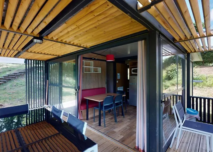 Camping Confortable 5 Pers Avec Terrasse à - Api-1-52-1248